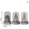 Borddekoration Kuppel Brun Star Trading 3 stk. – miniature 2