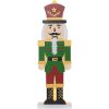 Borddekoration Nutcracker Grøn Star Trading – miniature 3