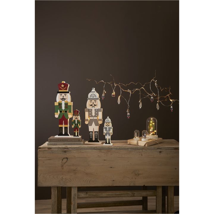 Borddekoration Nutcracker Multi Star Trading 9 cm – billede 5