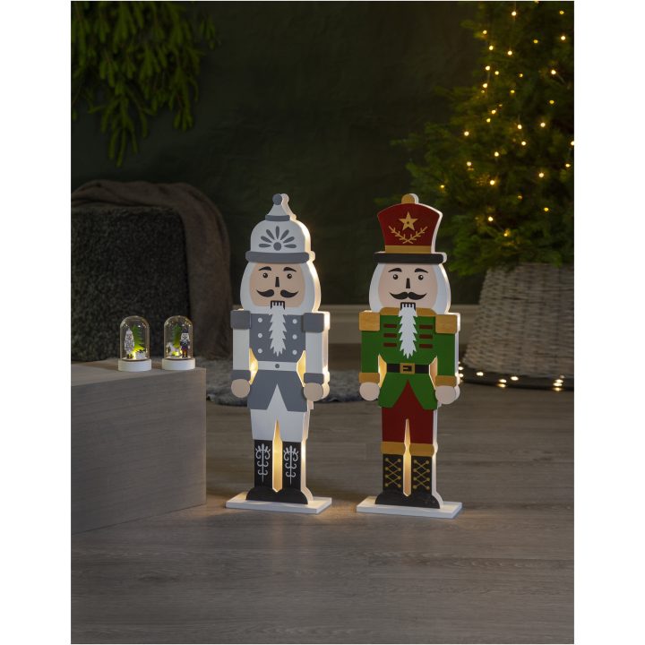 Borddekoration Nutcracker Multi Star Trading 9 cm – billede 4