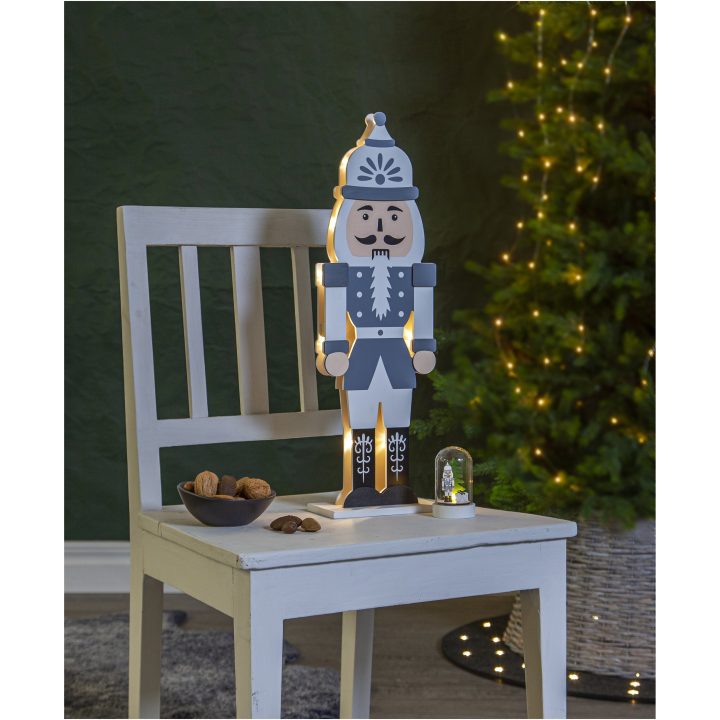 Borddekoration Nutcracker Multi Star Trading 9 cm – billede 3