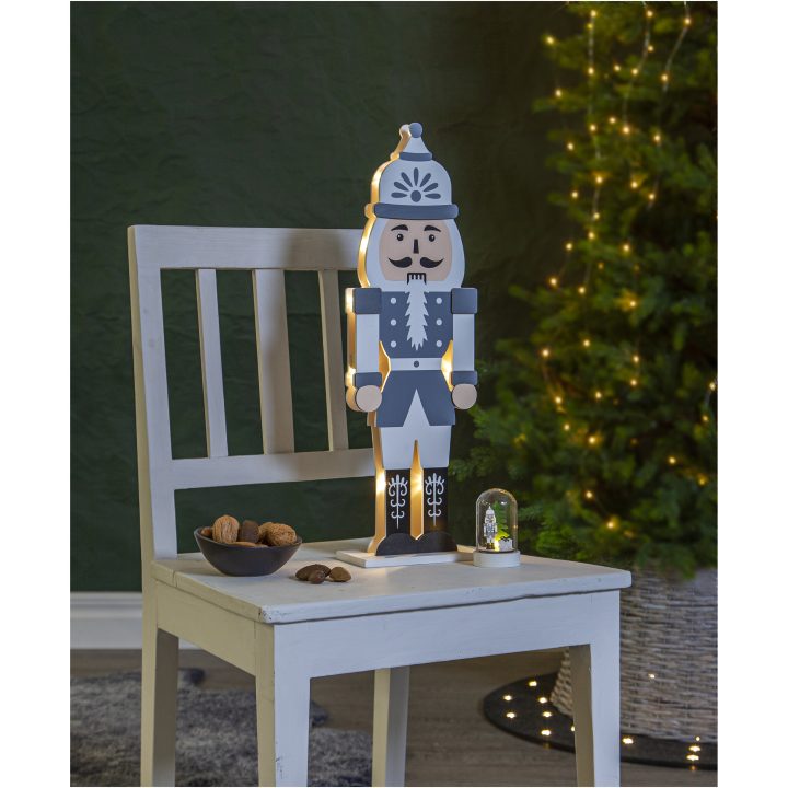 Borddekoration Nutcracker Multi Star Trading 9 cm – billede 2