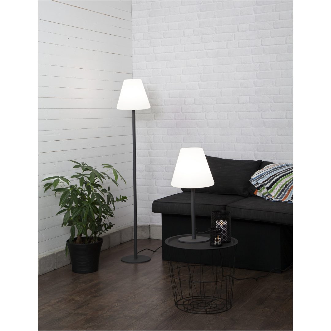 Bordlampe Kreta Grå Star Trading – billede 23