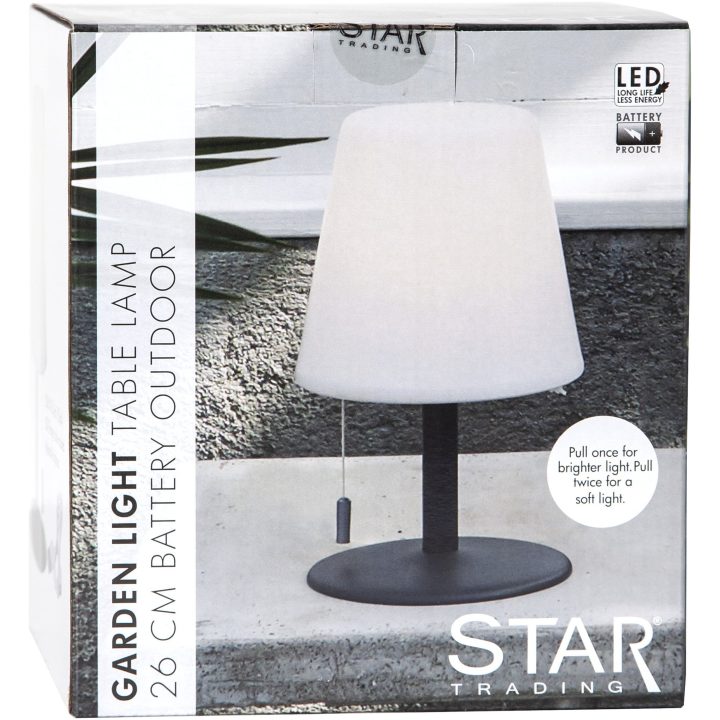 Bordlampe Kreta Hvid Star Trading – billede 4