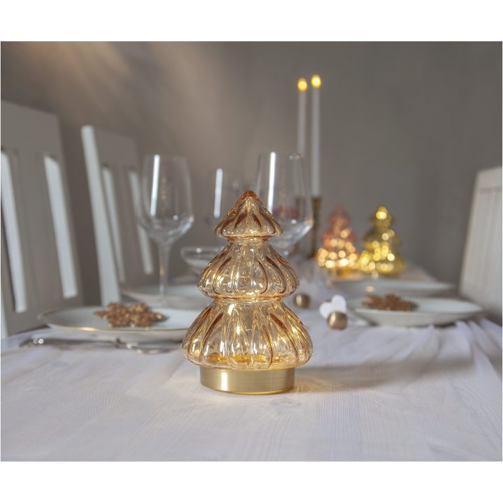 Bordsdekoration Abete Beige Star Trading – billede 3