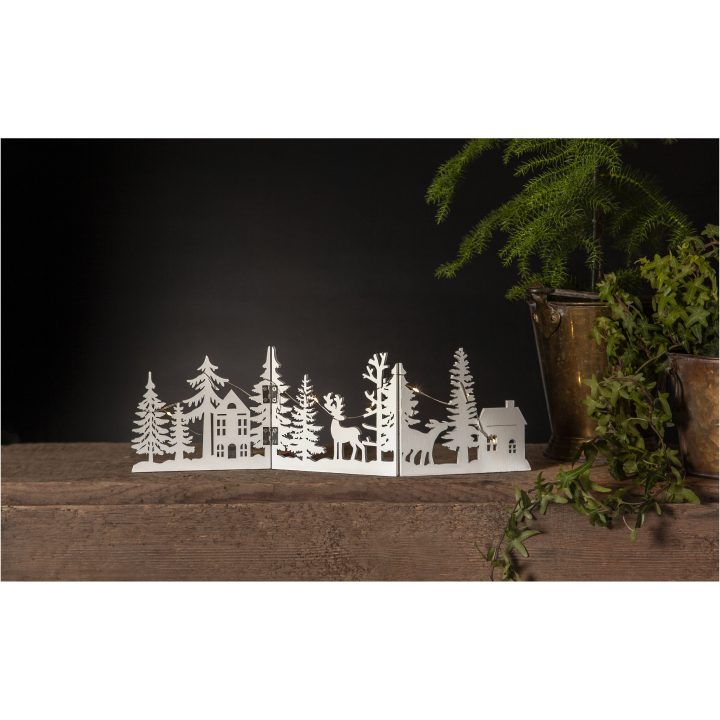 Bordsdekoration Fauna Vit Star Trading – billede 3