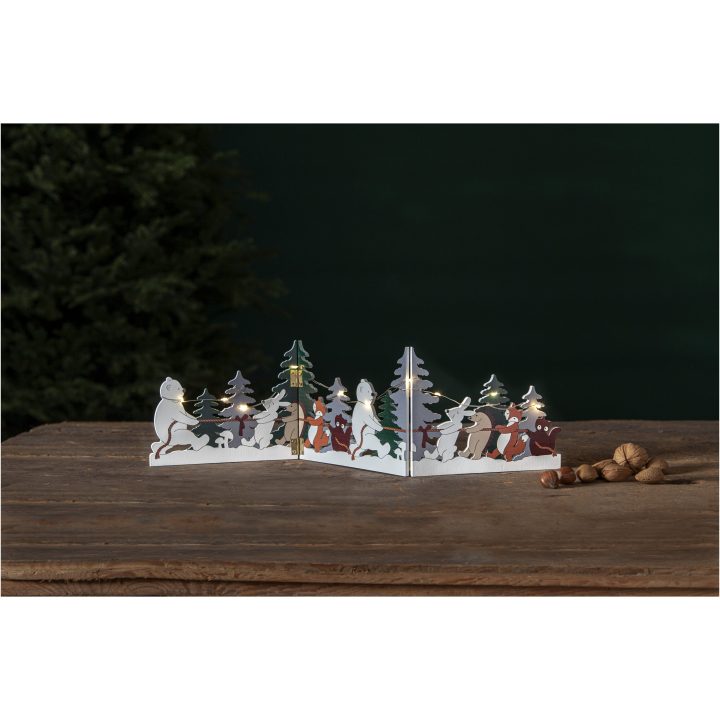 Bordsdekoration Forest Friends Flerfärgad Star Trading – billede 4