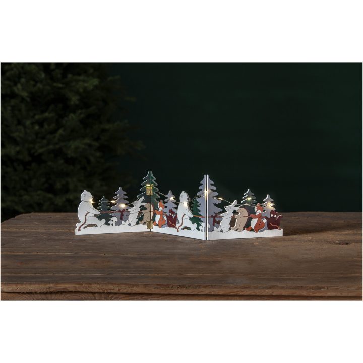 Bordsdekoration Forest Friends Flerfärgad Star Trading – billede 2