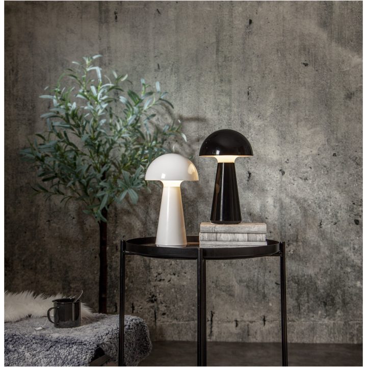 Bordslampa Mushroom Svart Star Trading – billede 13
