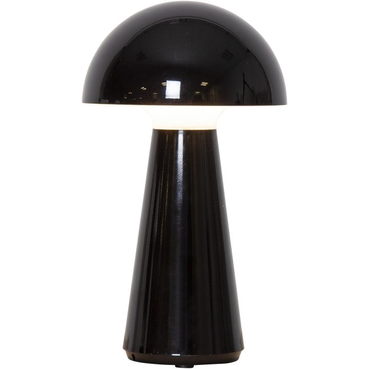 Bordslampa Mushroom Svart Star Trading – billede 3
