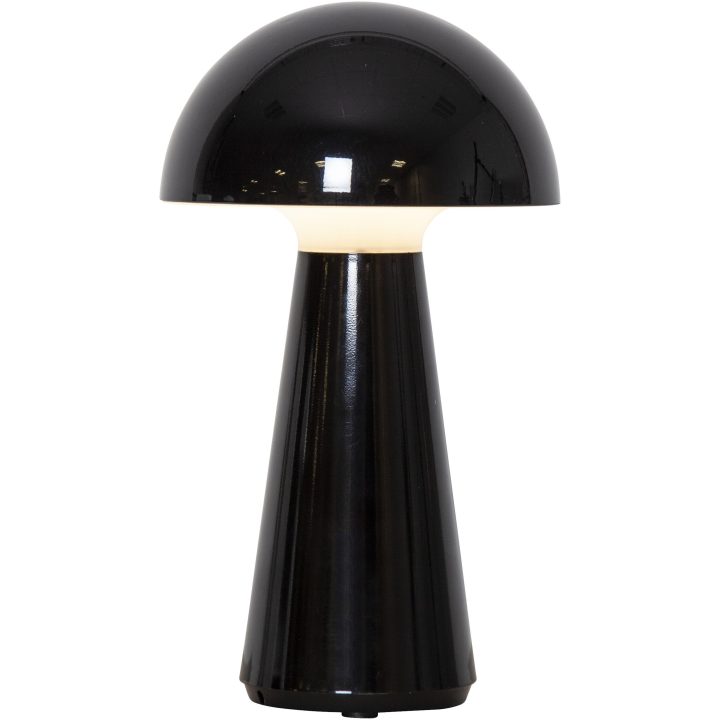 Bordslampa Mushroom Svart Star Trading – billede 6
