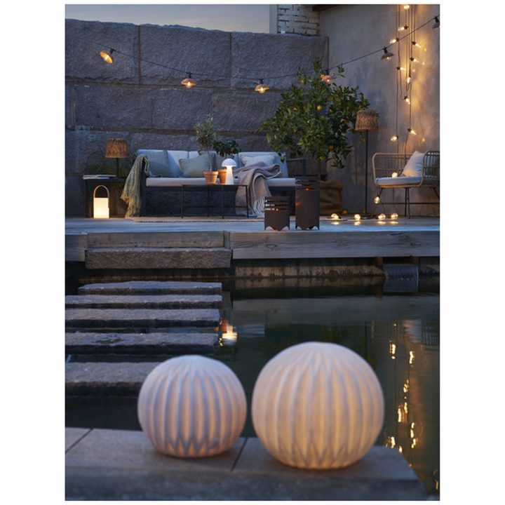 Bordslampa Mushroom Vit Star Trading – billede 18