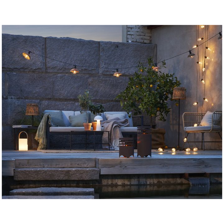 Bordslampa Mushroom Vit Star Trading – billede 21