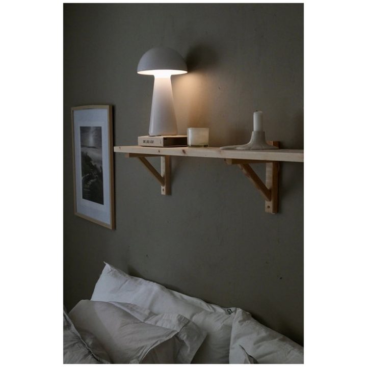 Bordslampa Mushroom Vit Star Trading – billede 10