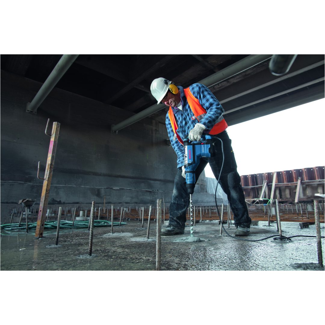 borehammer med SDS max GBH 8-45 DV Professional Bosch Pro – billede 3