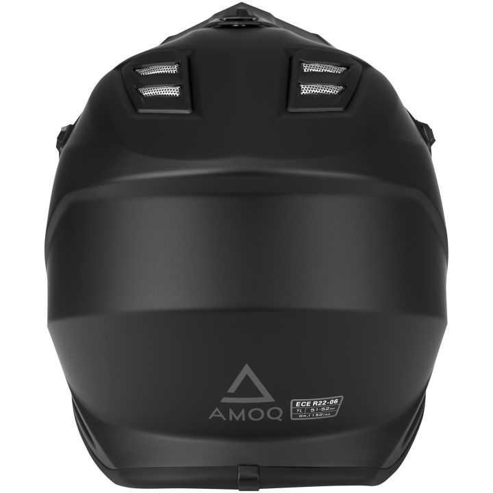 Børne Crosshjelm Meteor V2 Blackout AMOQ YS (47-48) – billede 2