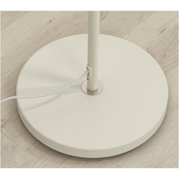 Bow Gulvlampe, 1-arm, Hvid ANETA HOME Sokkel GU10 Hvid /Brun /Sølv – billede 2