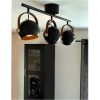 Bow Loftspot, Sort ANETA HOME Sokkel GU10 Sort /Mat Messing – miniature 3