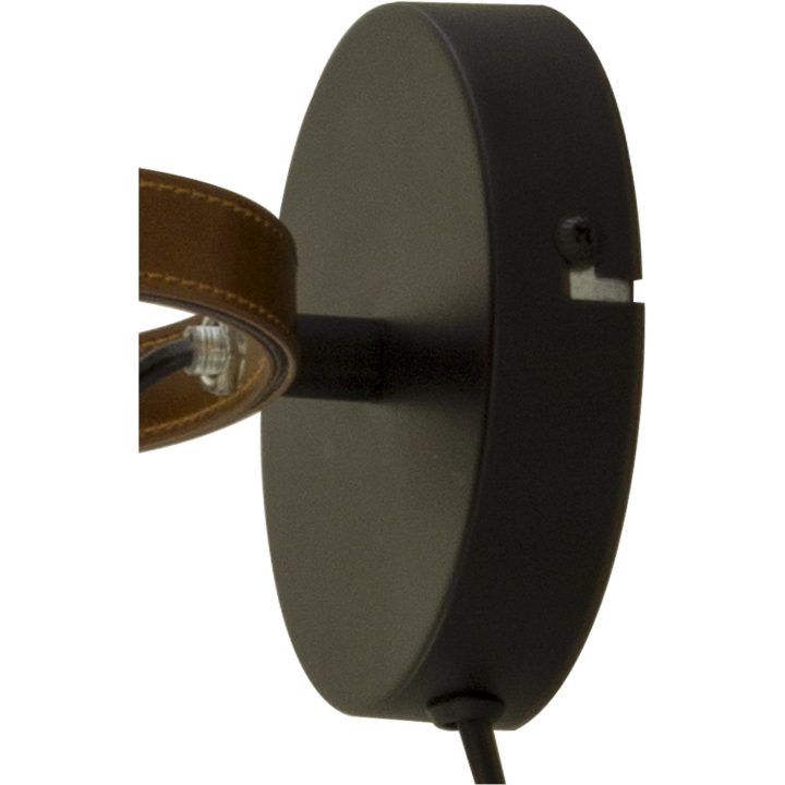 Bow Væglampe, Sort ANETA HOME Sokkel GU10 Sort /Mat Messing – billede 2