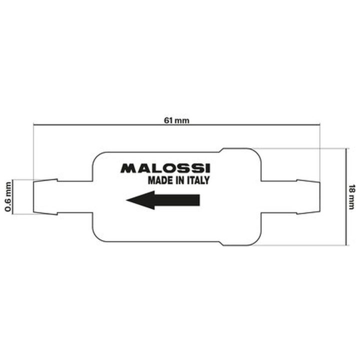 Brændstoffilter MALOSSI – billede 4