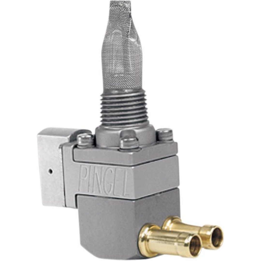 Brændstofhane The Guzzler Poleret Aluminium PINGEL