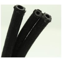 Braided Fuel Hose 6x11mm Black BIHR