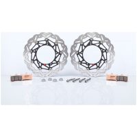 BRAKING Wave Floating Oversize Brake Disc Kit - 320 OKWK12