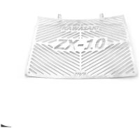 Branded Radiator Guard - Stainless Steel Kawasaki ZX-10RR R&G Racing