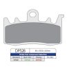 Bremsbelægning X-Race Titanium Street For DP BRAKES RDP Race pads er kun til race/banebrug; ikke til gadebrug – miniature 1
