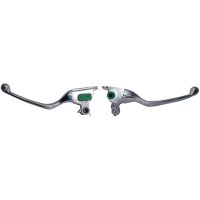 Bremse-/koblingshåndtagssæt Wide Blade Chrome Drag Specialties