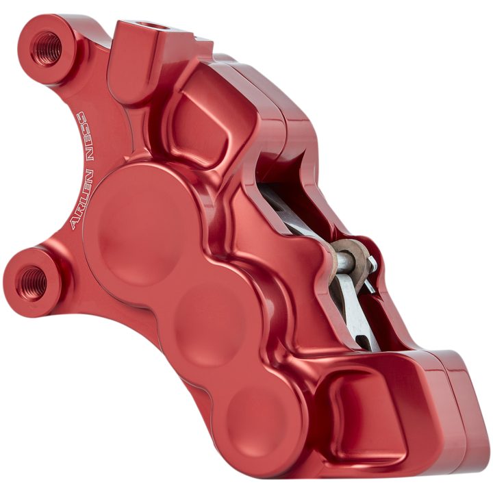 Bremsecaliper 6-stemplet Anodiseret/rød ARLEN NESS – billede 2