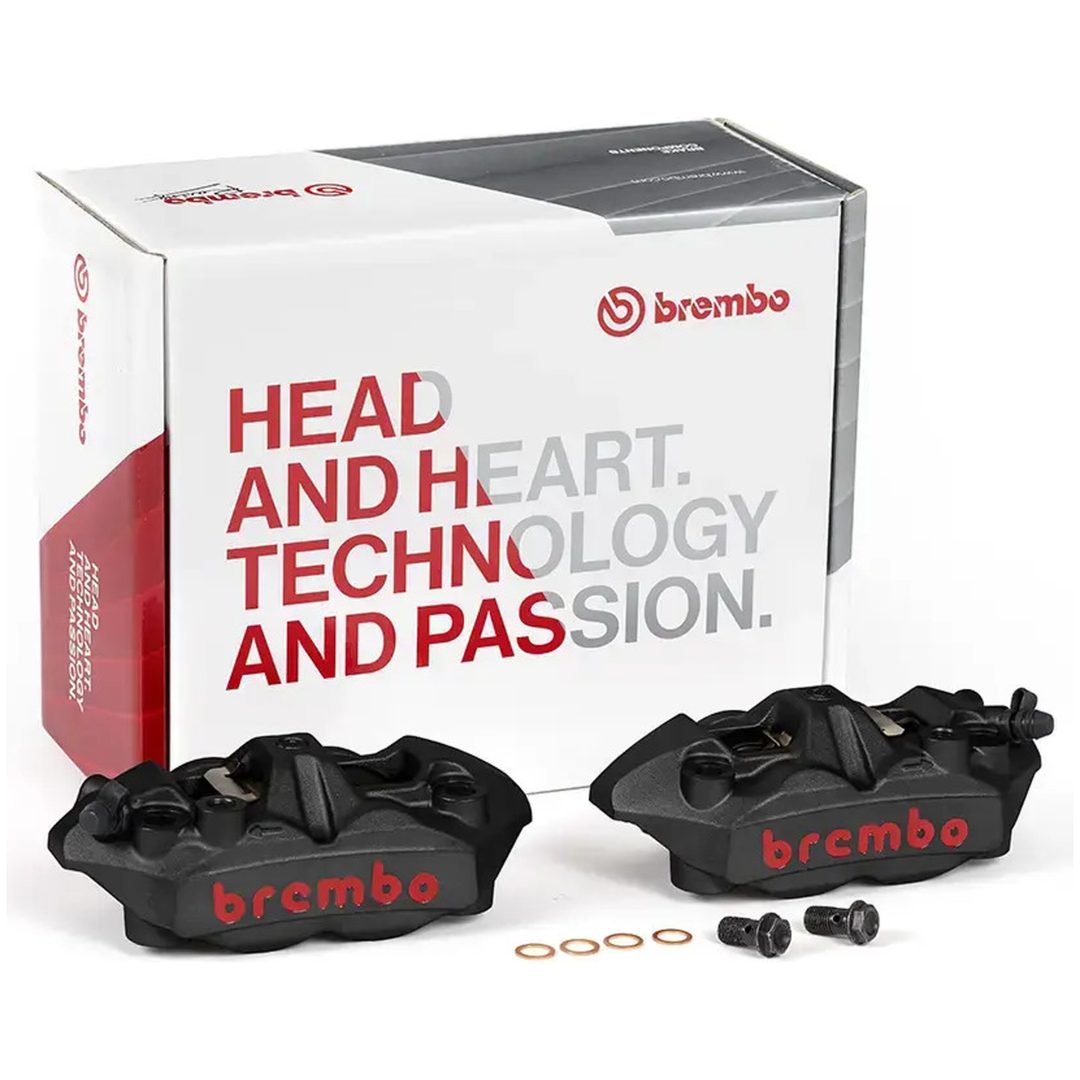Bremsekaliber M4.34 Sort Rød BREMBO – billede 2
