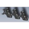 Bremsekaliber Ness Tech Fire-stemplet Krom ARLEN NESS – miniature 1