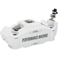 Bremsekaliber Race Series Radial 4-Stemplet Grå Gunmetal PERFORMANCE MACHINE
