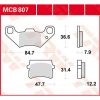 Bremseklodser BAG Keramisk TRW BRAKE PAD ORGANIC STREET – miniature 1