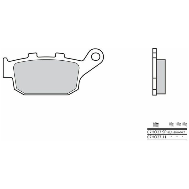Bremseklodser BAG Kolkeramik Brembo – billede 2