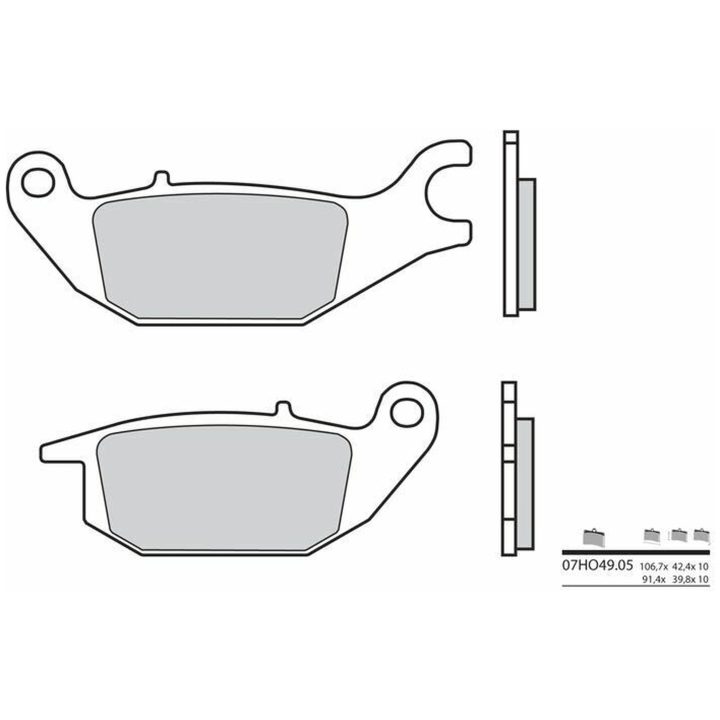 Bremseklodser BAG Kolkeramik Brembo – billede 2