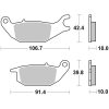 Bremseklodser BAG Kolkeramik Brembo – miniature 1