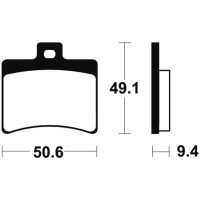 Bremseklodser BAG Organisk Tecnium