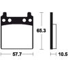 Bremseklodser BAG Organisk Tecnium – miniature 3