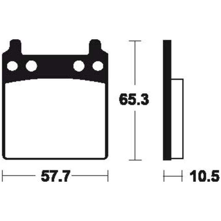 Bremseklodser BAG Organisk Tecnium – billede 3