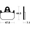 Bremseklodser BAG Organisk Tecnium – miniature 2