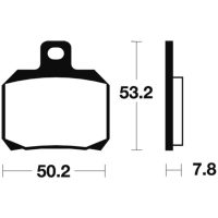 Bremseklodser BAG Organisk Tecnium