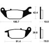 Bremseklodser BAG Organisk Tecnium – miniature 2