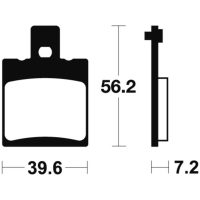 Bremseklodser BAG Organisk Tecnium