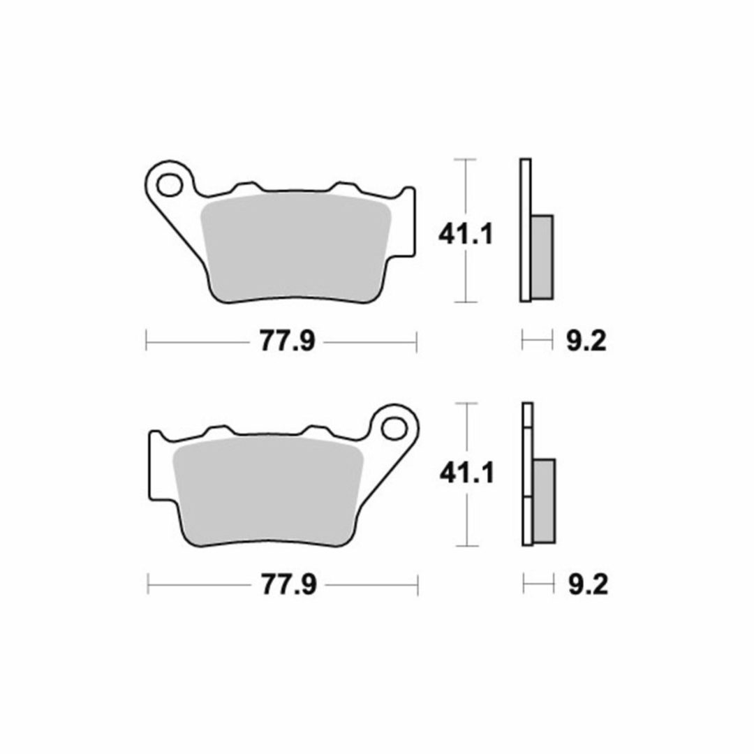 Bremseklodser BAG RSI SBS Bremseklodser RSI – billede 2