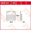 Bremseklodser BAG SH Sinter TRW SH Sinter – miniature 1