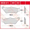 Bremseklodser BAG SH Sinter TRW SH Sinter – miniature 1