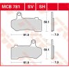 Bremseklodser BAG SH Sinter TRW SH Sinter – miniature 1