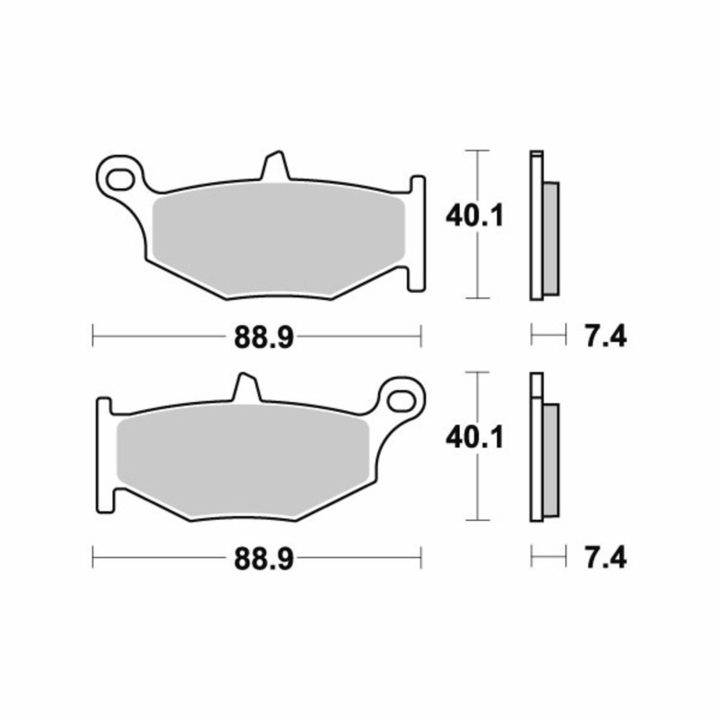 Bremseklodser BAG SI SBS – billede 2